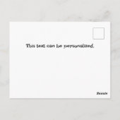 Carte postale LumberJack vintage (Dos)