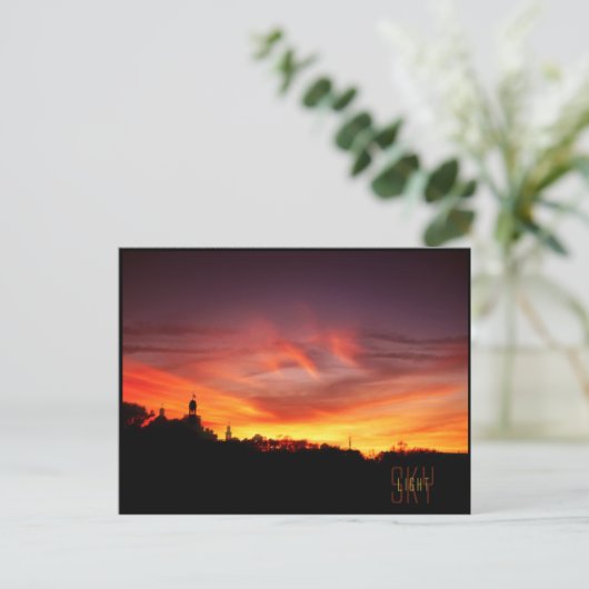 Carte Postale lumière (Debout devant)