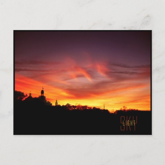 Carte Postale lumière (Devant)