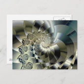 Carte Postale Lumière 2 Revisité Art Abstrait Moderne (Devant / Derrière)