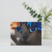 CARTE POSTALE - Lumière à l'intérieur (Debout devant)