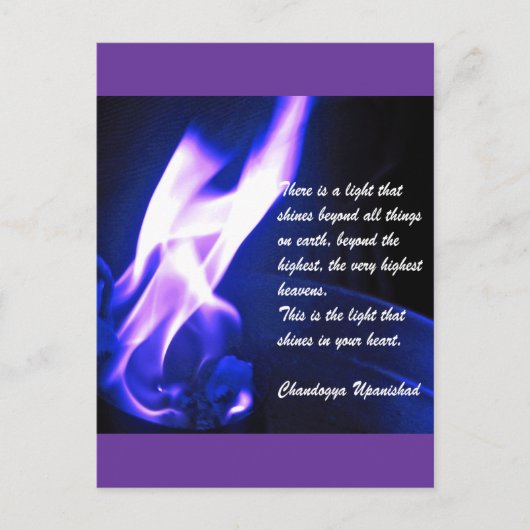 Carte Postale Lumière cardiaque (Devant)