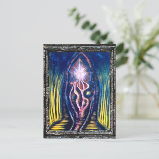 Carte Postale Lumière céleste (Debout devant)