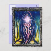 Carte Postale Lumière céleste (Devant / Derrière)