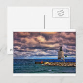 Carte Postale Lumière Charlevoix 0812 (Devant / Derrière)