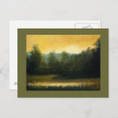 Carte Postale lumière chaude (Devant / Derrière)