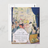 Carte Postale Lumière comme Paris lui-même (Devant / Derrière)