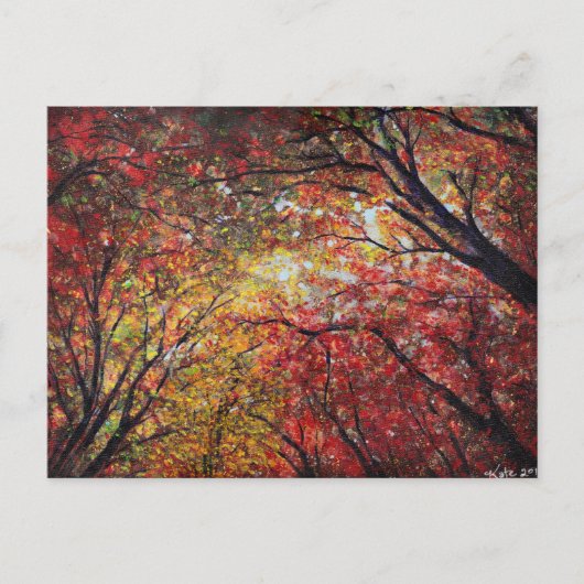 Carte Postale Lumière d'automne (Devant)