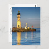 Carte Postale Lumière de canalisation de Buffalo (Devant / Derrière)