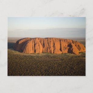 Carte Postale Lumière de fin d'après-midi sur Uluru / Ayers Rock