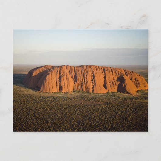 Carte Postale Lumière de fin d'après-midi sur Uluru / Ayers Rock (Devant)