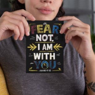 Carte Postale Lumière de guidage au milieu des ténèbres