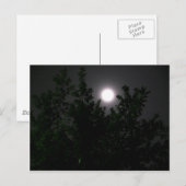Carte Postale Lumière de la lune (Devant / Derrière)