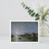 Carte Postale Lumière de la lune sur la Tamise (Debout devant)