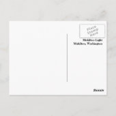 Carte Postale Lumière de Mukilteo (Dos)