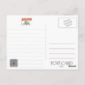 Carte Postale Lumière de point de blockhaus - prince Edouard (Dos)