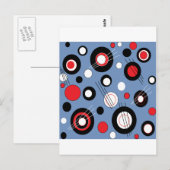 Carte Postale Lumière de polka (Devant / Derrière)