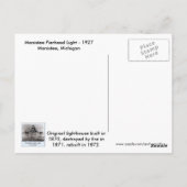 Carte Postale Lumière de tête de tuyau manisée (Dos)