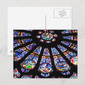 Carte Postale Lumière de verre (Devant / Derrière)