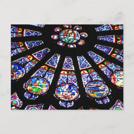 Carte Postale Lumière de verre (Devant)
