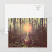 Carte Postale Lumière du ciel (Devant / Derrière)