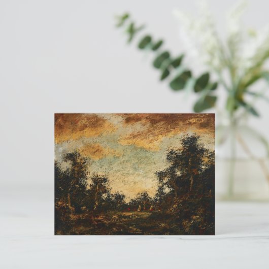 Carte Postale Lumière du matin par Ralph Albert Blakelock (1902) (Debout devant)