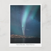 Carte Postale Lumière du Nord Voie lactée (Devant)