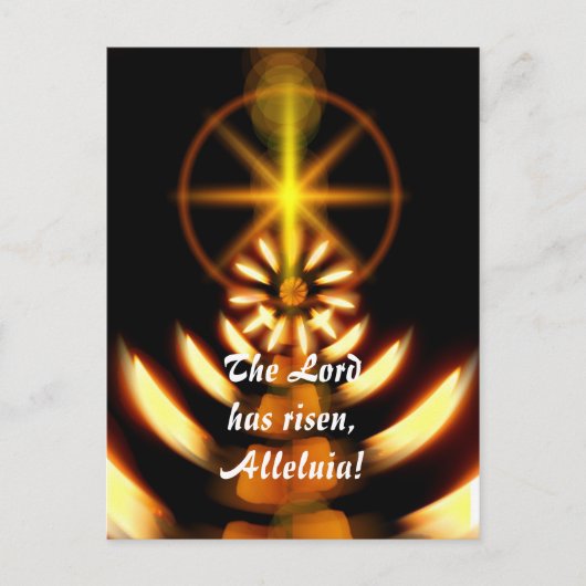 Carte Postale Lumière du Seigneur (Devant)