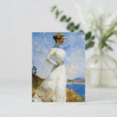 Carte Postale Lumière du soleil par Frank Benson (Debout devant)