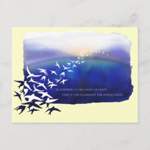 Carte Postale Lumière d'unité