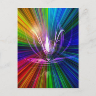 Carte Postale Lumière et énergie sont magiques 2