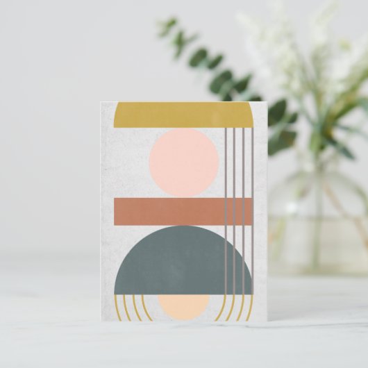 Carte Postale Lumière géométrique III (Debout devant)