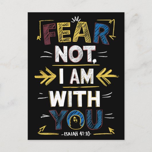 Carte Postale Lumière Guidant Dans Les Ténèbres (Devant)