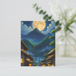 Carte Postale Lumière lune Java