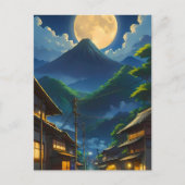 Carte Postale Lumière lune Java (Devant)