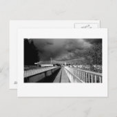 Carte Postale Lumière noire et blanche 2 (Devant / Derrière)