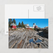 Carte Postale Lumière Point Pemaquid (Devant / Derrière)
