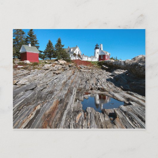 Carte Postale Lumière Point Pemaquid (Devant)