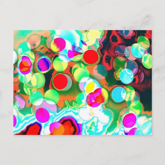 Carte postale Lumière psychodelique (Devant)