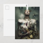 Carte postale Lumière radieuse (Devant / Derrière)