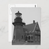 Carte Postale Lumière sud-est de l'île Block (Devant / Derrière)