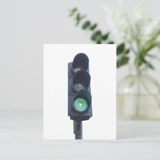 Carte Postale Lumière verte (Debout devant)