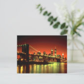 Carte Postale Lumières de New York City (Debout devant)