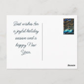 Carte Postale Lumières de Noël (Dos)