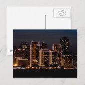 Carte Postale Lumières des vacances de San Francisco (Devant / Derrière)