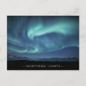 Carte Postale Lumières du Nord (Devant)