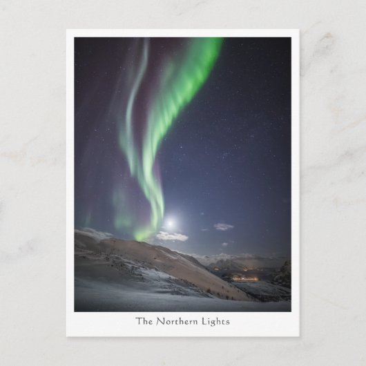 Carte Postale Lumières du Nord (Devant)