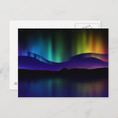 Carte Postale Lumières du Nord (Devant / Derrière)