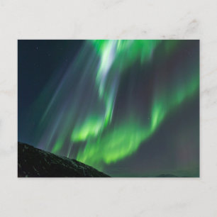 Carte Postale Lumières du Nord Brillantes   Nord de l'Islande