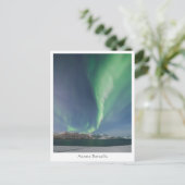 Carte Postale Lumières du Nord en Norvège (Debout devant)